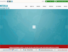 Tablet Screenshot of netzillasolutions.com